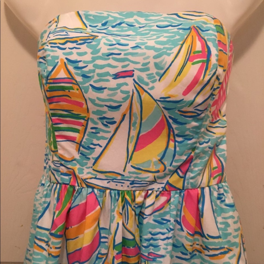 Lilly Pulitzer You Gotta Regatta Lottie Dress HG - Picture 2 of 12